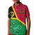 Vanuatu Polo Shirt Aboriginal Turtle Mix Sand Drawing LT13 - Polynesian Pride