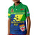 (Custom Personalised) Malampa Fiji Day Polo Shirt KID Vanuatu Polynesia mix Flowers LT13 - Polynesian Pride