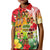 Custom Aloha Poly Fest Polo Shirt Polynesian Pattern With Tropical Flowers LT14 - Polynesian Pride