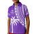 (Custom Text and Number) Fiji Rugby Sevens Polo Shirt KID Fijian 7s Tapa Polynesian Purple LT13 - Polynesian Pride