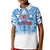 Samoa Rugby Polo Shirt Toa Samoa Polynesian Pacific White Version LT14 - Polynesian Pride