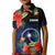 Custom Chuuk State Polo Shirt FSM Hibiscus Flowers Mix Polynesian LT14 - Polynesian Pride