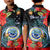 Custom Federated States of Micronesia Polo Shirt Hibiscus Flowers FSM Seal Polynesian LT14 - Polynesian Pride