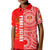 (Custom Personalised) Kolisi Tonga High School Polo Shirt KID Tongan Ngatu Pattern LT14 - Polynesian Pride