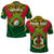 Custom Vanuatu Rugby Polo Shirt Coat Of Arms Polynesian Pattern LT14 Green - Polynesian Pride