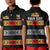 (Custom Personalised) The Hunters PNG Polo Shirt KID Papua New Guinea Hunters Rugby LT13 Unisex Black - Polynesian Pride