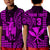 (Custom Text and Number) Hawaii Day Kakau Polo Shirt Proud To Be Hawaiian Purple King Kamehameha and Kanaka Maoli LT13 - Polynesian Pride