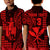 (Custom Text and Number) Hawaii Day Kakau Polo Shirt Proud To Be Hawaiian Red King Kamehameha and Kanaka Maoli LT13 - Polynesian Pride