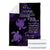 Hawaii Turtle Premium Blanket Hibiscus To My Wife Violet AH - Polynesian Pride