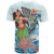 French Polynesia T Shirt Polynesian Girls With Shark - Polynesian Pride