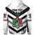 Custom Papua New Guinea PRK Mendi Muruks Hoodie Rugby Polynesian White, Custom Text and Number LT8 - Polynesian Pride