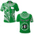 (Custom Text and Number) Rarotonga Cook Islands Polo Shirt Turtle and Map Style Green LT13 Green - Polynesian Pride