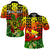 Custom Hawaii Flowers Polo Shirt Color Tribal Pattern Hawaiian LT13 Reggae - Polynesian Pride