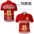 Custom Kolisi Tonga Polo Shirt Class Year and Your Text LT13 Unisex Red - Polynesian Pride