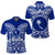 Custom Chuuk Polo Shirt Micronesia Simple Pattern LT13 Unisex Blue - Polynesian Pride