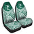 Hawaii Car Seat Cover - Pahoa High Car Seat Cover - AH Universal Fit Green - Polynesian Pride