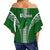 Hawaii - Pahoa High Off Shoulder Waist Wrap Top AH - Polynesian Pride