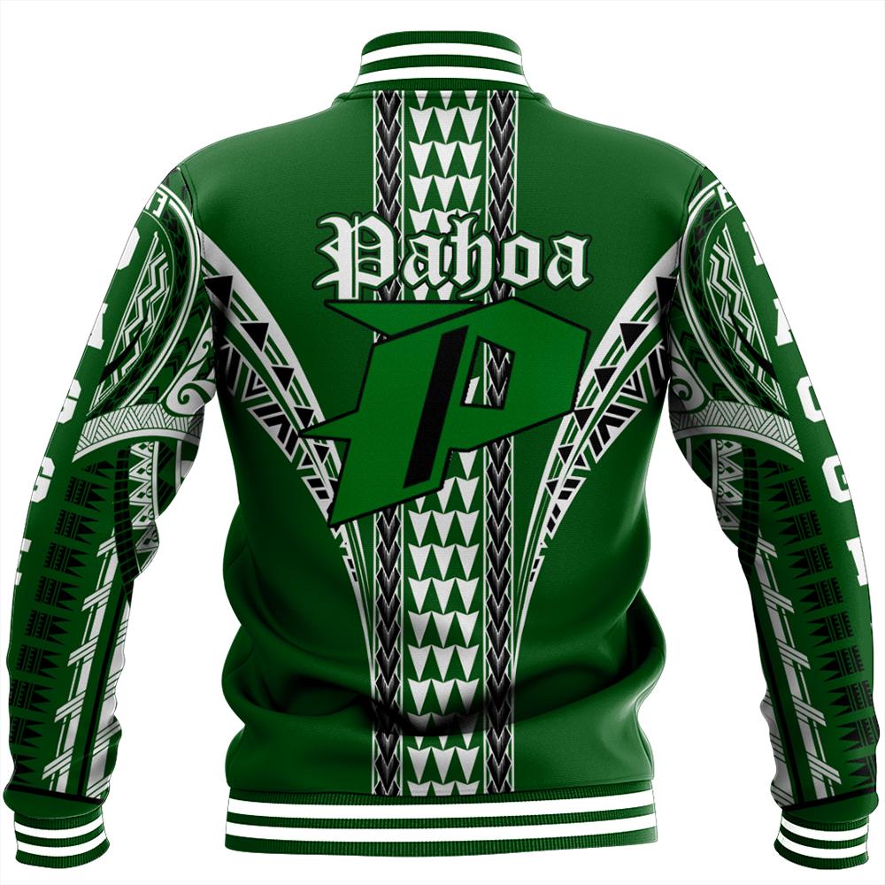 Hawaii Baseball Jacket - Pahoa High Baseball Jacket - AH - Polynesian Pride