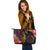 Palau Leather Tote - Tropical Hippie Style - Polynesian Pride