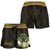 Palau Women's Shorts - Polynesian Gold Patterns Collection - Polynesian Pride