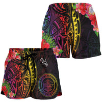 Palau Women's Shorts - Tropical Hippie Style - Polynesian Pride