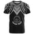 Palau Custom T Shirt Polynesian Armor Style Black Unisex Black - Polynesian Pride