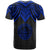 Palau T Shirt Polynesian Armor Style Blue - Polynesian Pride