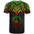 Palau Custom T Shirt Polynesian Armor Style Reggae - Polynesian Pride