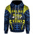 Palau Hoodie Blood Runs Through My Veins Style Flag Unisex Blue - Polynesian Pride