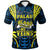 Palau Polo Shirt Blood Runs Through My Veins Style Flag Unisex Blue - Polynesian Pride
