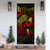 Palau Door Cover Turtle Hibiscus Reggae - Polynesian Pride