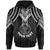 Palau Custom Hoodie Polynesian Armor Style Black Unisex Black - Polynesian Pride