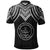 Palau Polo Shirt Polynesian Armor Style Black - Polynesian Pride