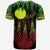 Palau Custom Personalized T Shirt Micronesian Teeth Shark Style Reggae - Polynesian Pride