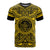 Palau All T Shirt Palau Coat Of Arms Polynesian Gold Black Unisex Gold - Polynesian Pride