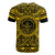 Palau All T Shirt Palau Coat Of Arms Polynesian Gold Black - Polynesian Pride