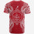 Palau All T Shirt Palau Seal Map Polynesian Tattoo Red White - Polynesian Pride