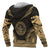 Palau Polynesian Chief Custom Hoodie Gold Version - Polynesian Pride