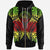 Palau Zip up Hoodie Polynesian Lion Head Reggae Style Unisex Reggae - Polynesian Pride