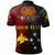 Papua New Guinea Polo Shirt Custom Seal With Flag Polynesian Pattern Polo Shirt - Polynesian Pride