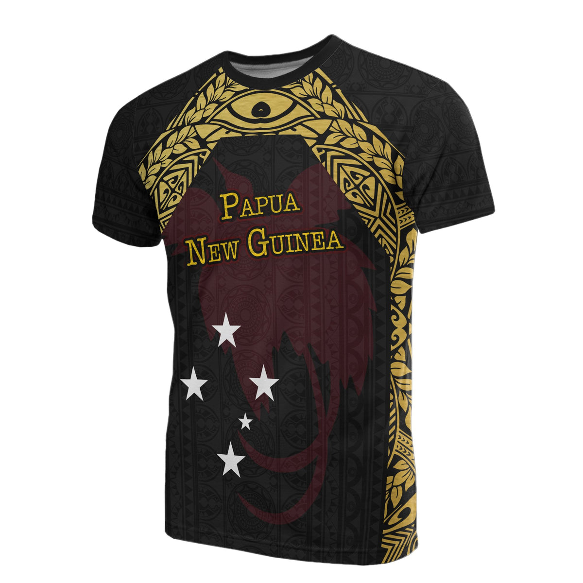 Papua New Guinea T Shirt Erudite Eye Unisex Art - Polynesian Pride