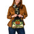 Papua New Guinea Shoulder Handbag - Polynesian Gold Patterns Collection - Polynesian Pride