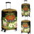 Papua New Guinea Luggage Covers - Polynesian Gold Patterns Collection Black - Polynesian Pride