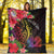 Papua New Guinea Premium Blanket - Tropical Hippie Style - Polynesian Pride