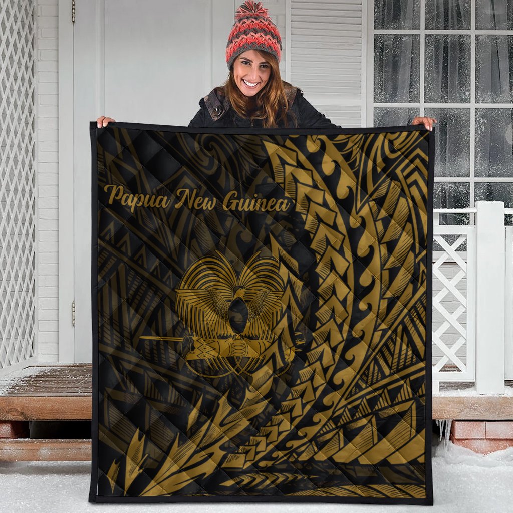 Papua New Guinea Premium Quilt - Wings Style - Polynesian Pride