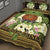 Papua New Guinea Quilt Bed Set - Polynesian Gold Patterns Collection - Polynesian Pride