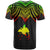 Papua New Guinea Custom T Shirt Polynesian Armor Style Reggae - Polynesian Pride