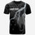 Papua New Guinea Custom T Shirt Papua New Guinea Flag Lighting Thunder Unisex Black - Polynesian Pride
