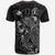 Papua New Guinea T Shirt Papua New Guinea Flag Turtle Hibiscus Black - Polynesian Pride