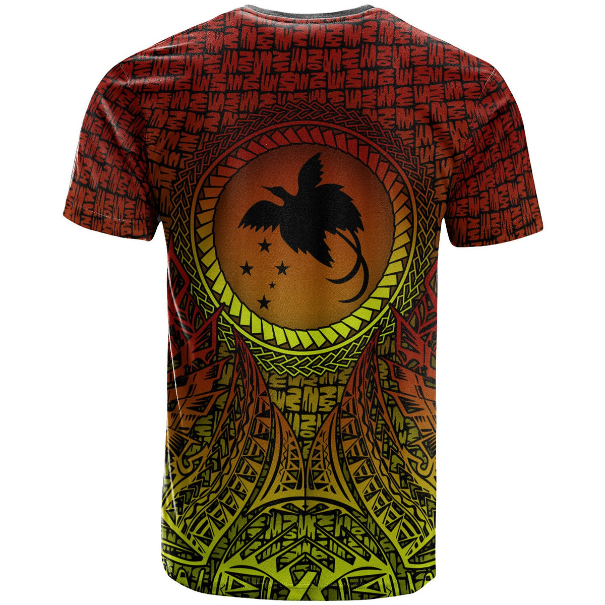 Papua New Guinea T Shirt Polynesian Circle Pattern - Polynesian Pride